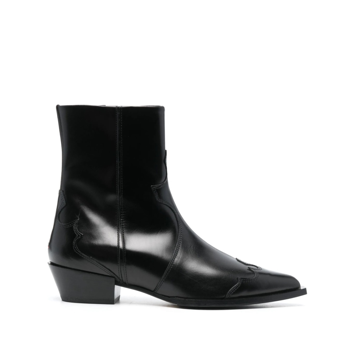 Alby 30mm pointed-toe leather boots