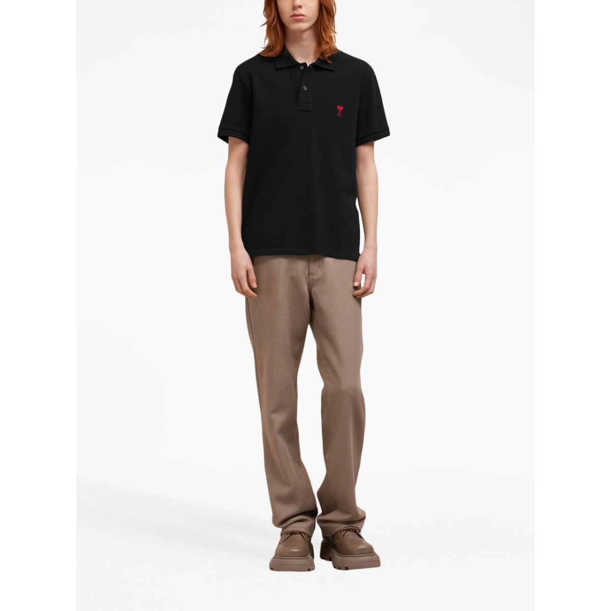 Ami De Coeur organic-cotton polo shirt - Img 2