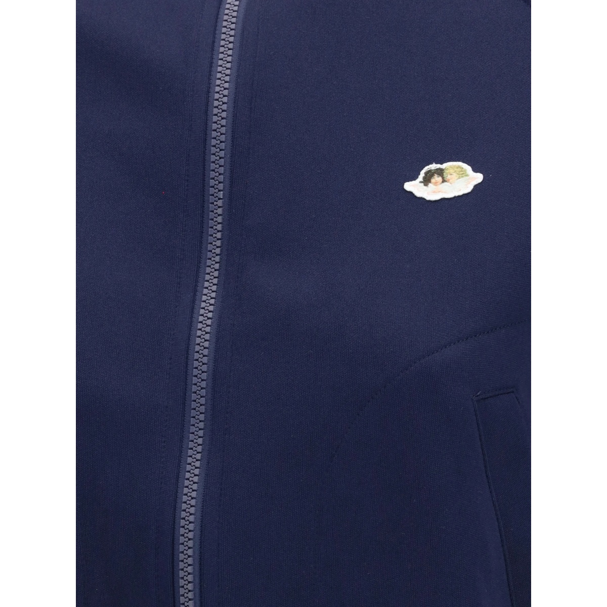 Angels-patch zip-up sweatshirt - Img 4