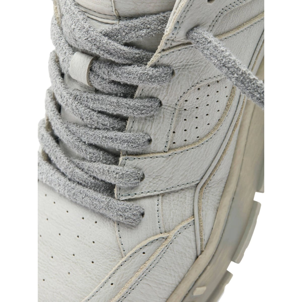 Area Lo perforated leather sneakers - Img 4
