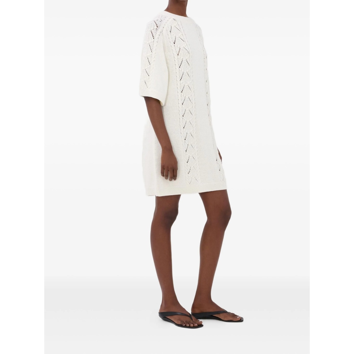 Arman cable-knit mini dress - Img 3