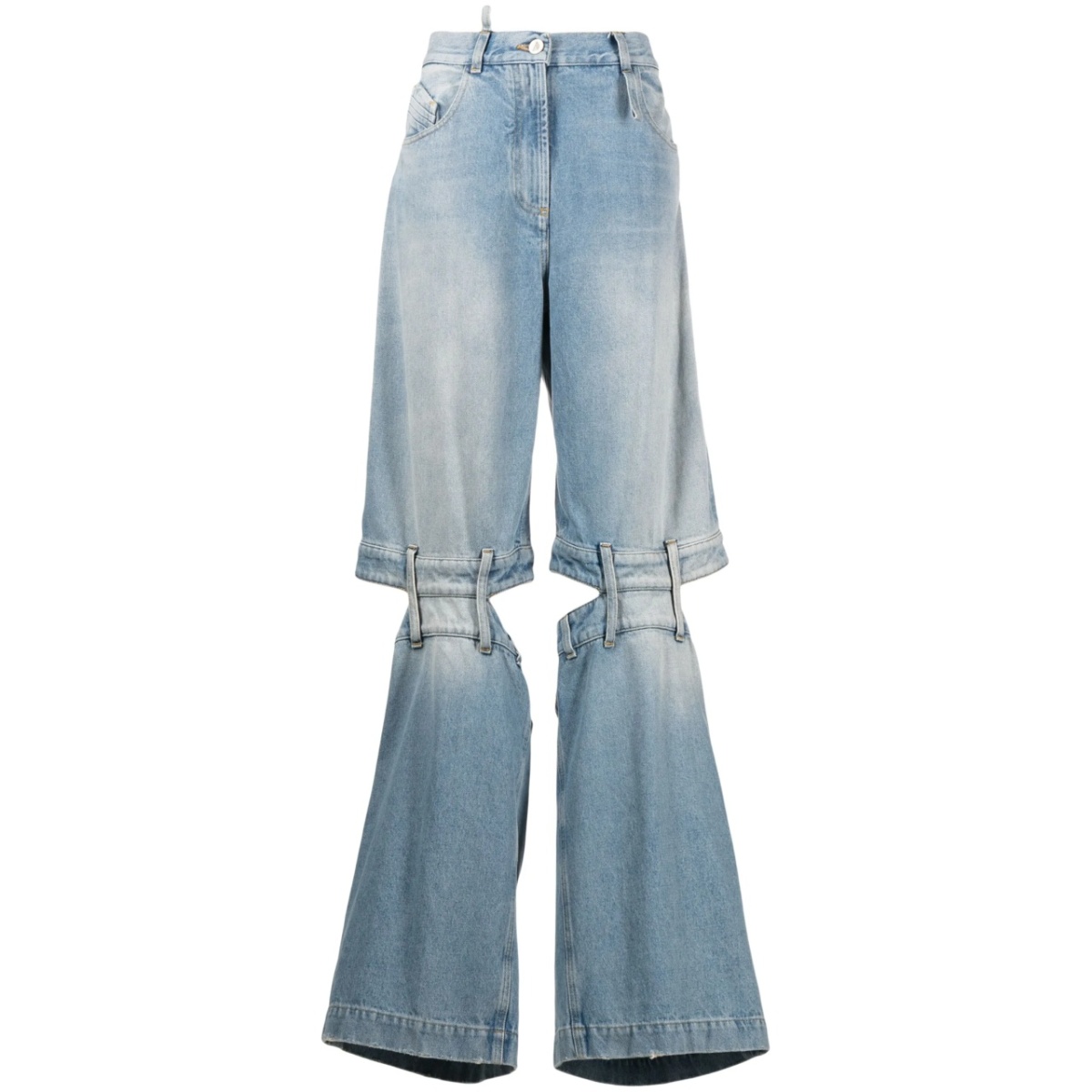 Ashton mid-rise wide-leg jeans