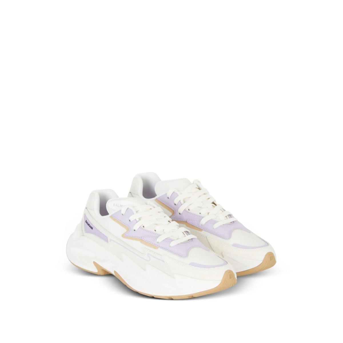 B-DR4G0N panelled lace-up sneakers - Img 2