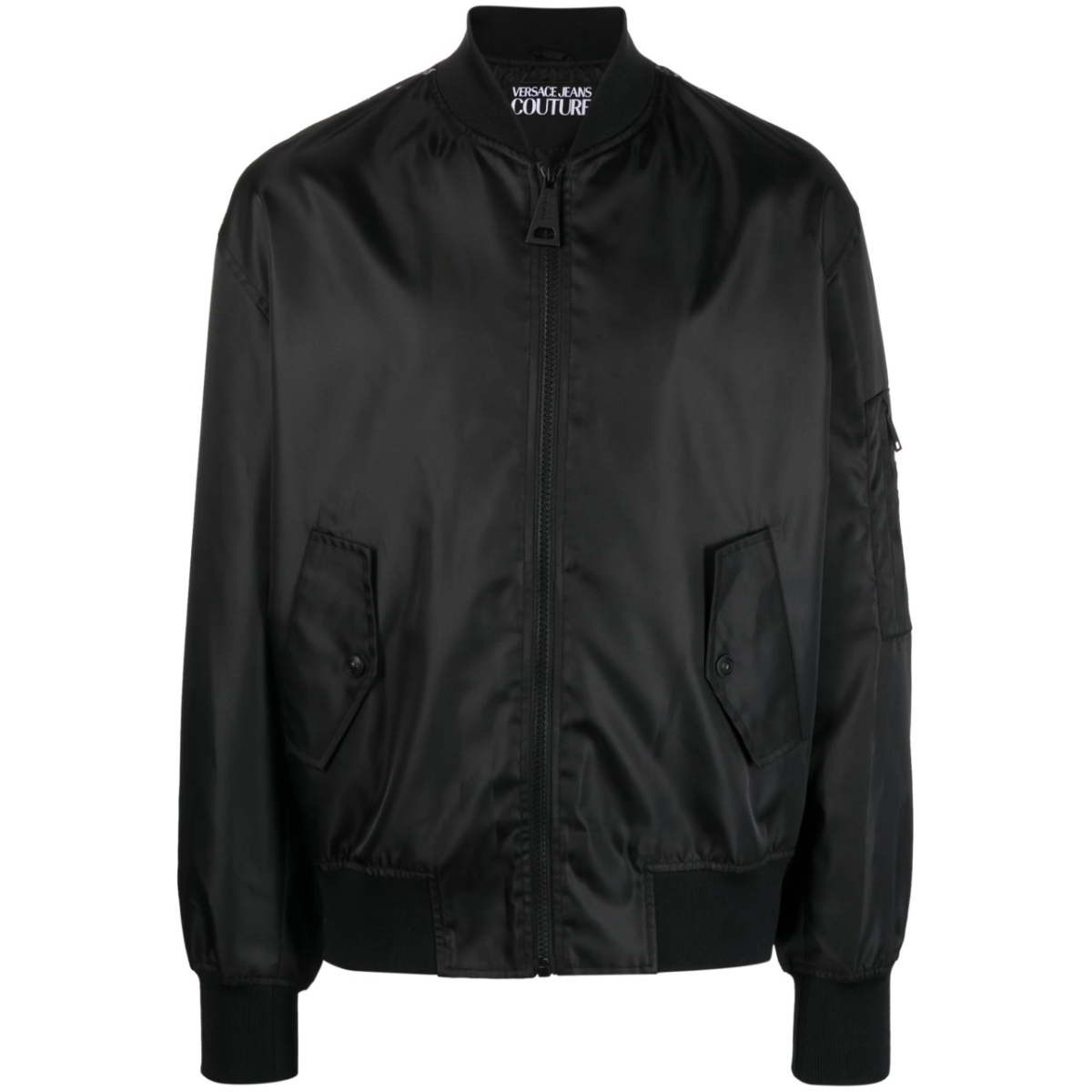 baroque-print bomber jacket