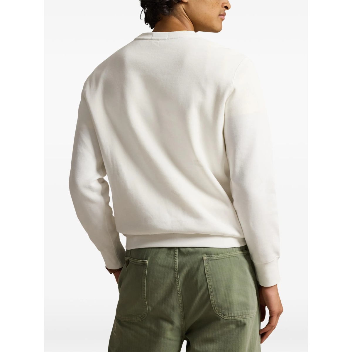 Bear-print crewneck sweatshirt - Img 4
