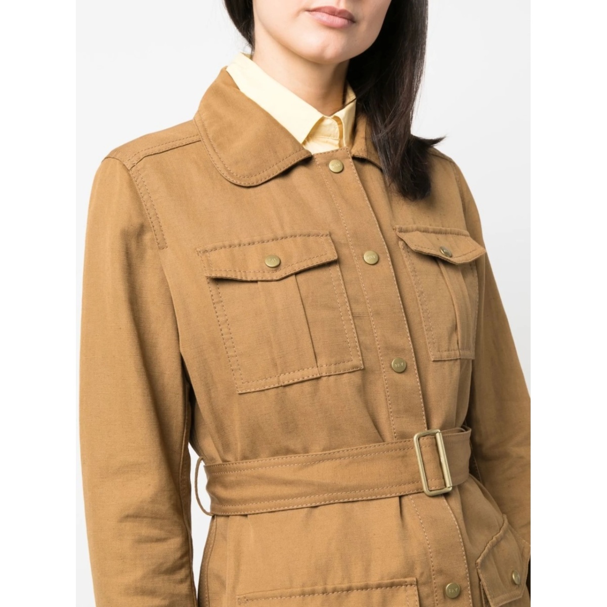 belted fitted jacket - Img 5