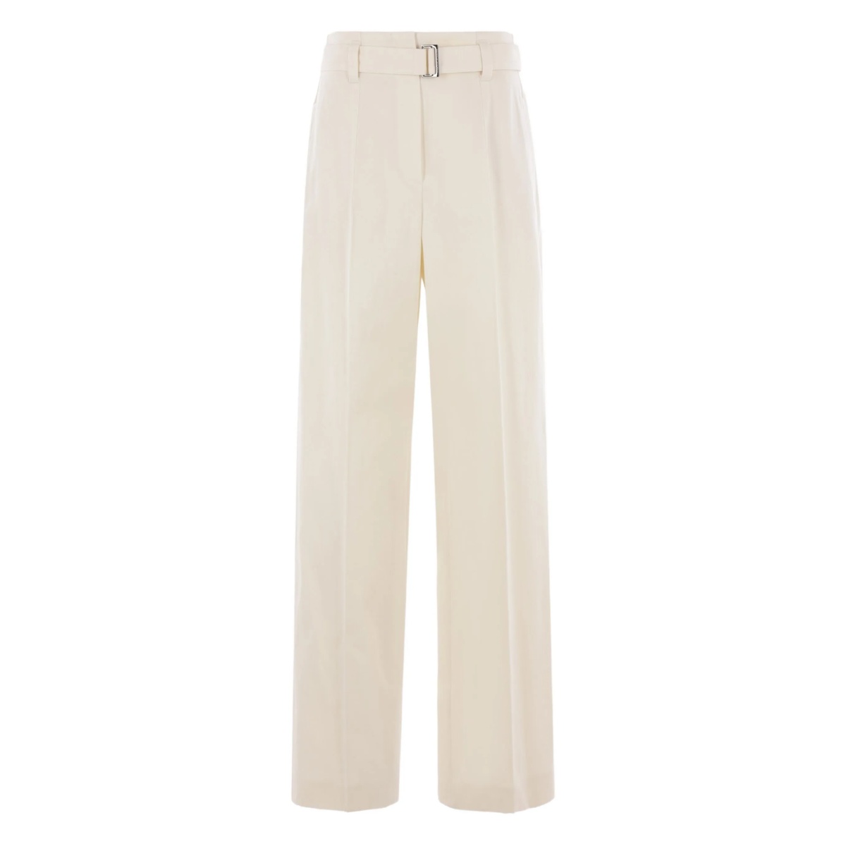 belted pleated trousers