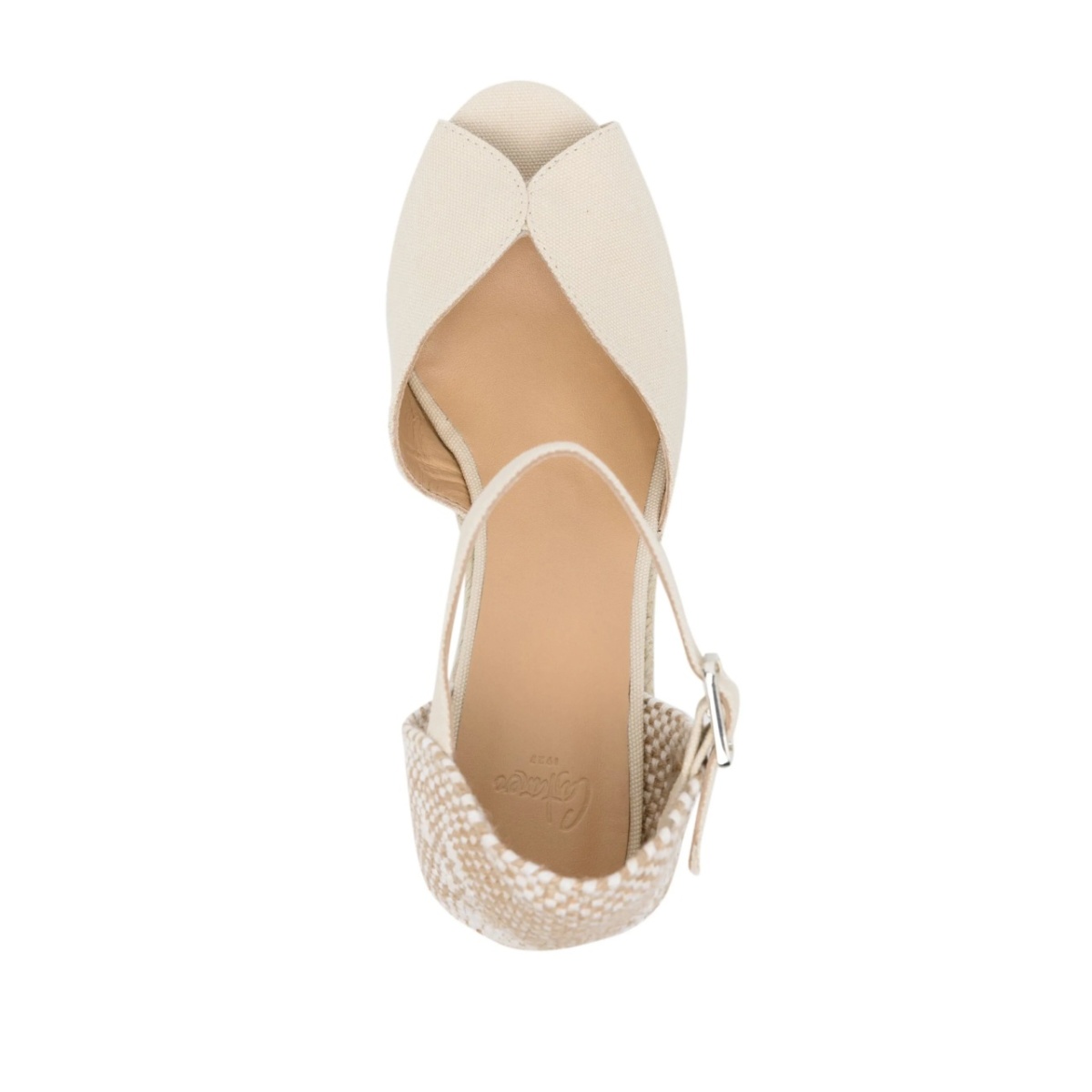 Bianca 105mm woven-raffia espadrilles - Img 4