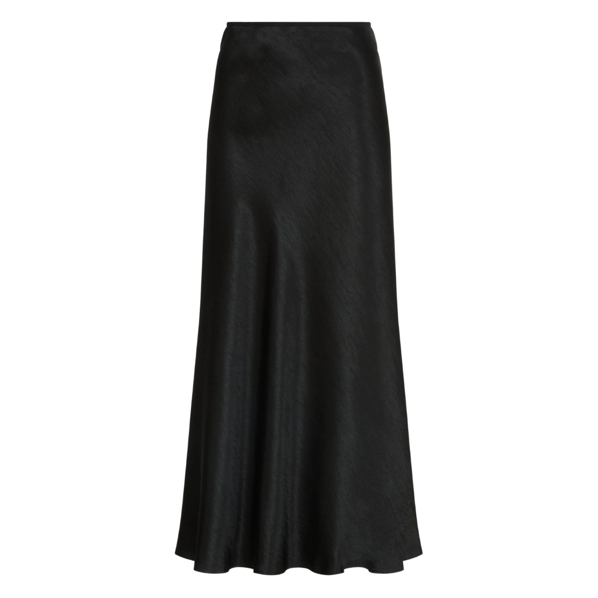 bias-cut midi skirt