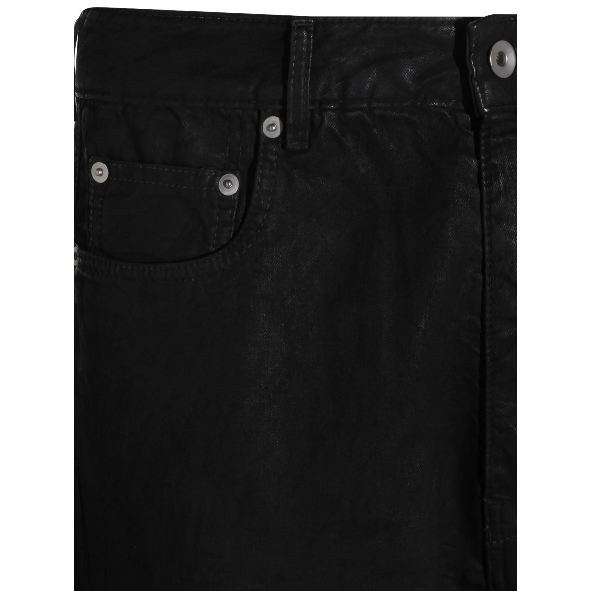 black straight-leg jeans - Img 3