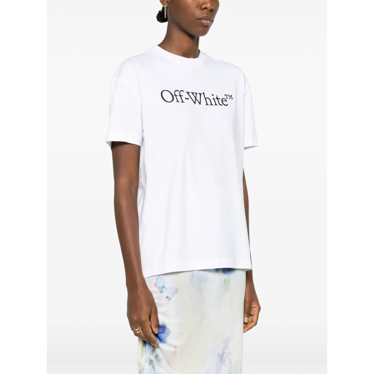 Bookish logo-print cotton T-shirt - Img 3