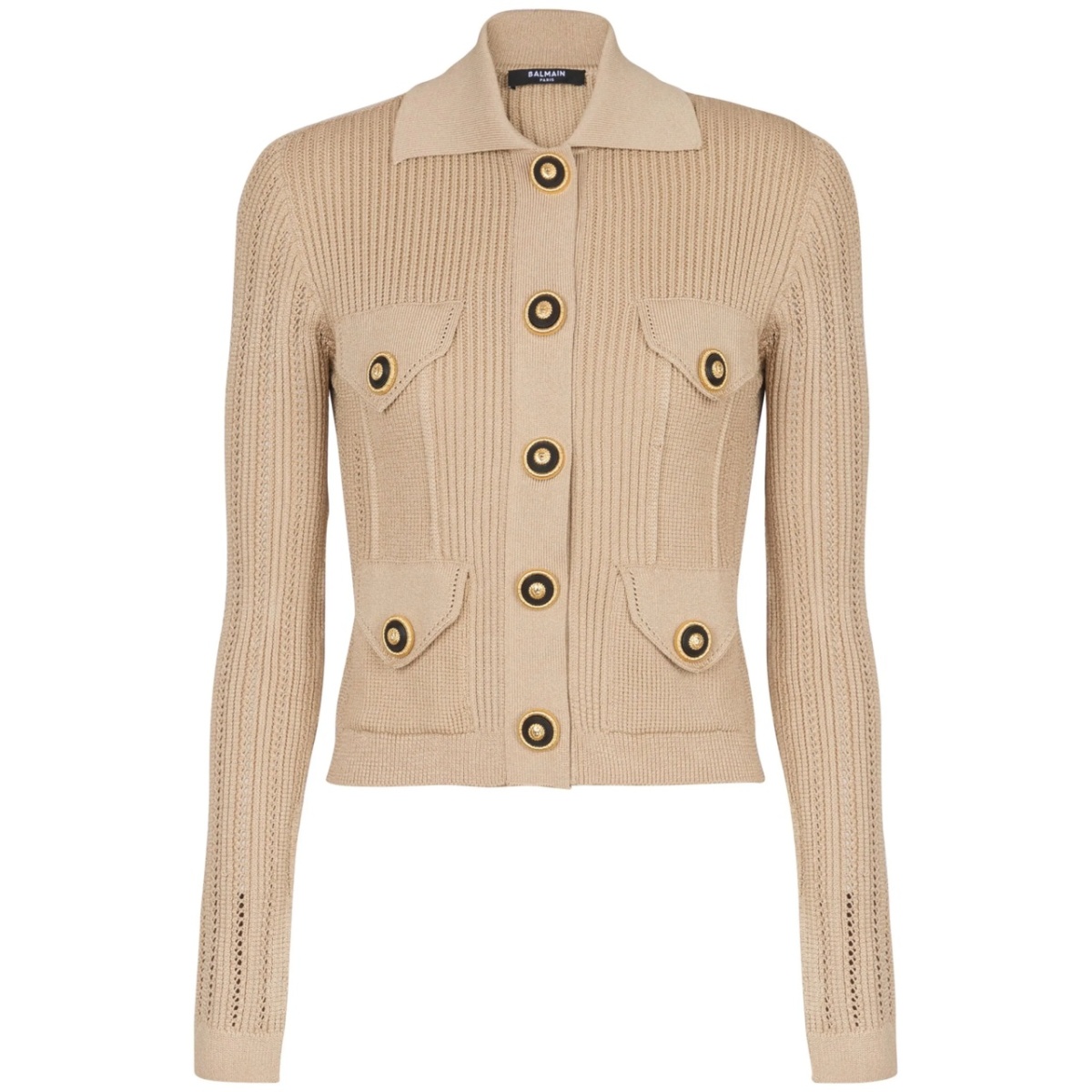 button-up cardigan