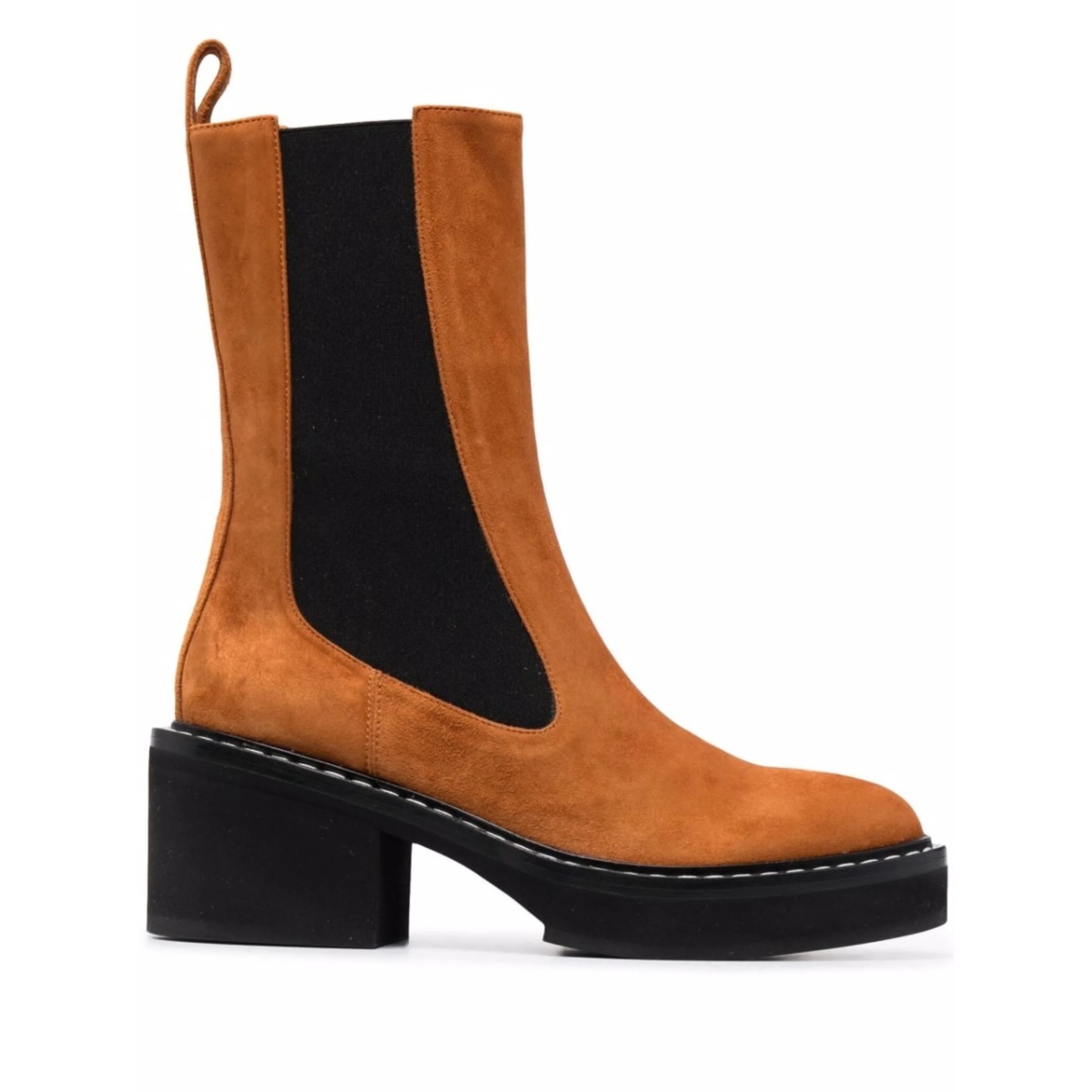 Calgary suede-leather boots