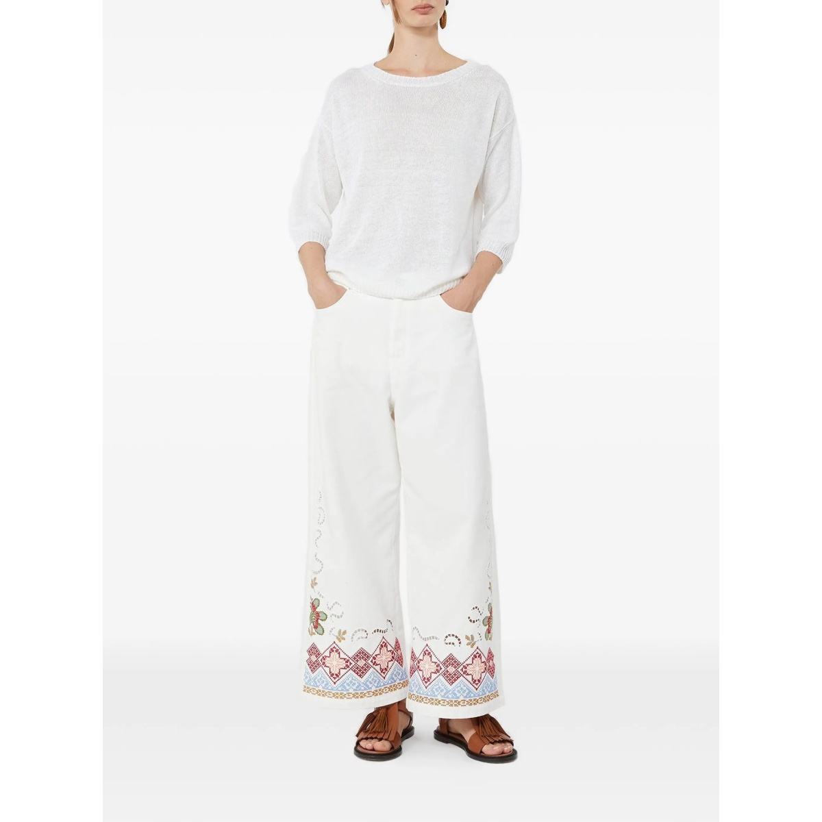 Cannone linen sweater - Img 2