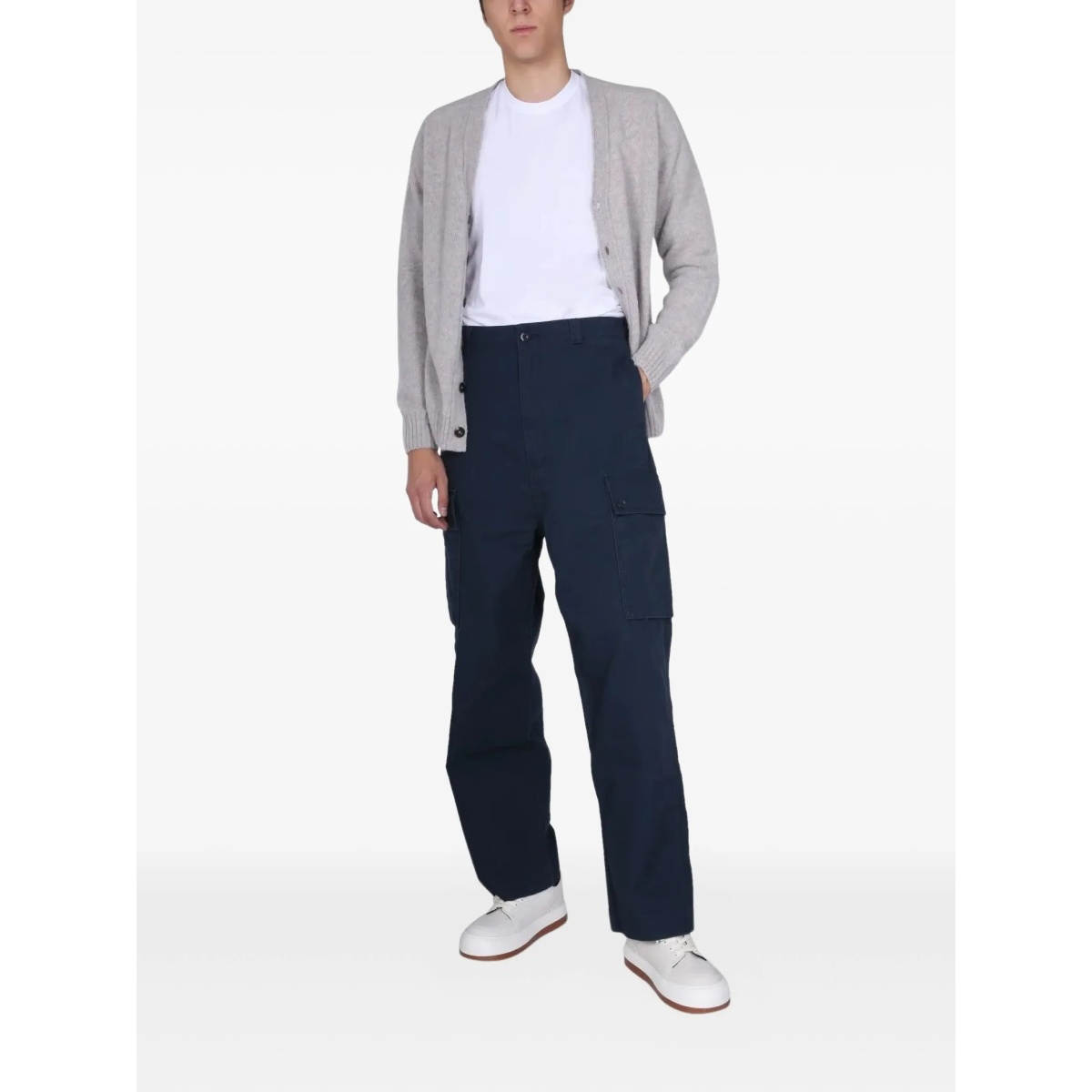 cargo straight-leg trousers - Img 2