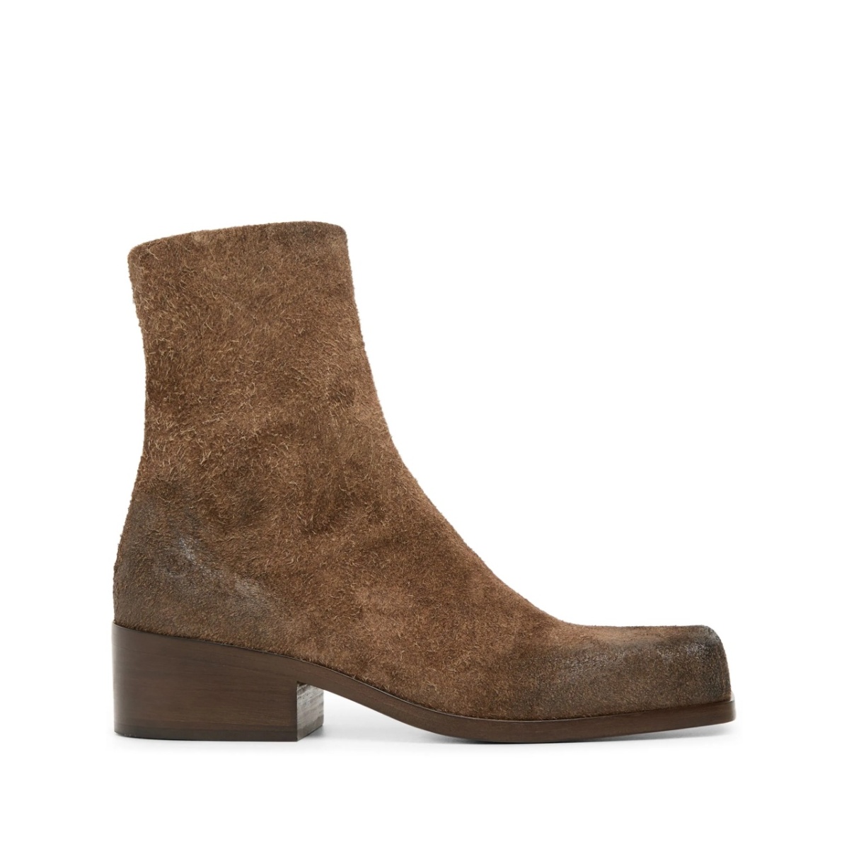Cassello square-toe suede ankle boots