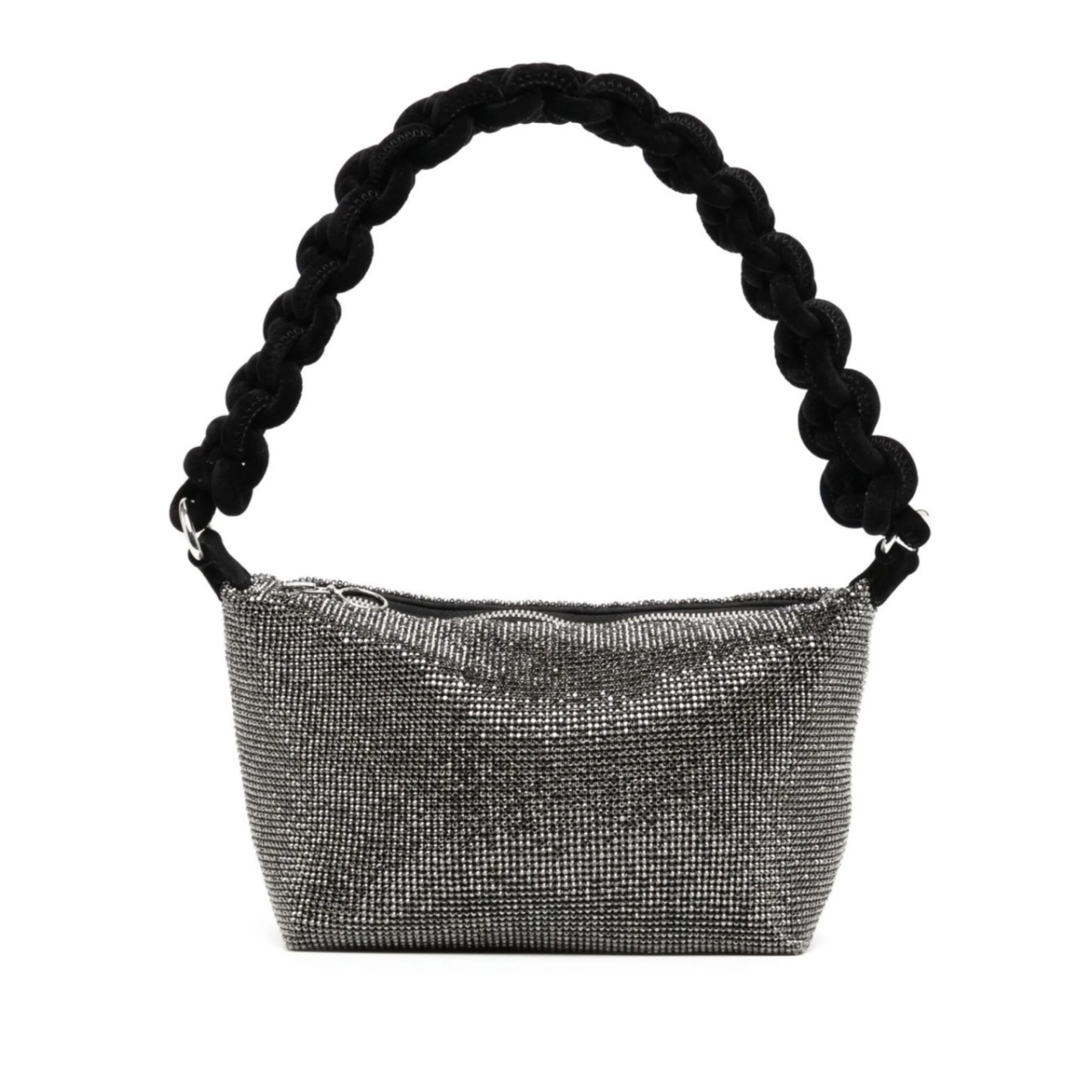 chainmail-effect shoulder bag