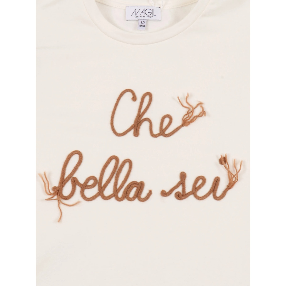 Che Bella Sei embroidered T-shirt - Img 3