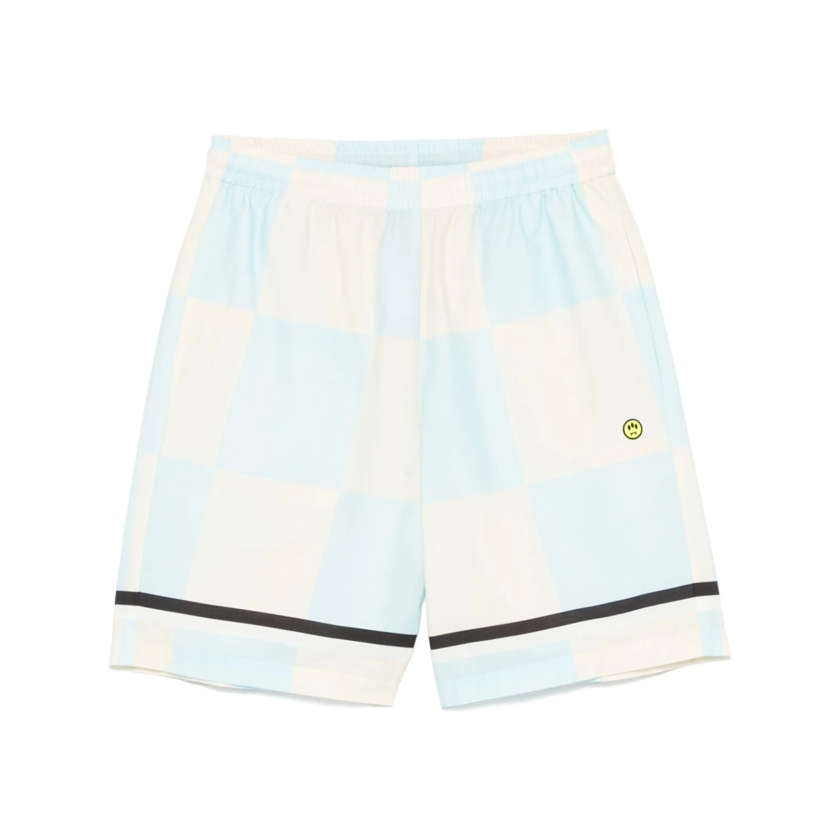 check-pattern shorts