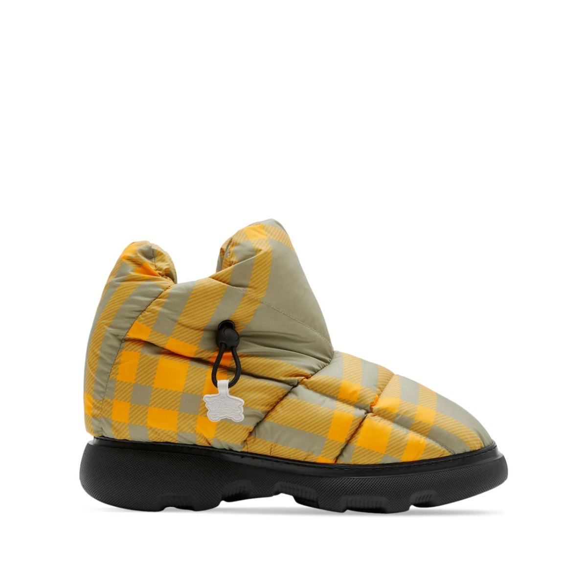 Check Pillow padded ankle boots