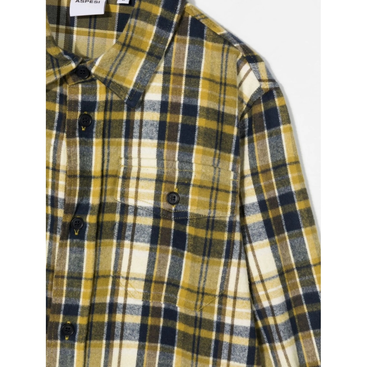 checked long-sleeve shirt - Img 3