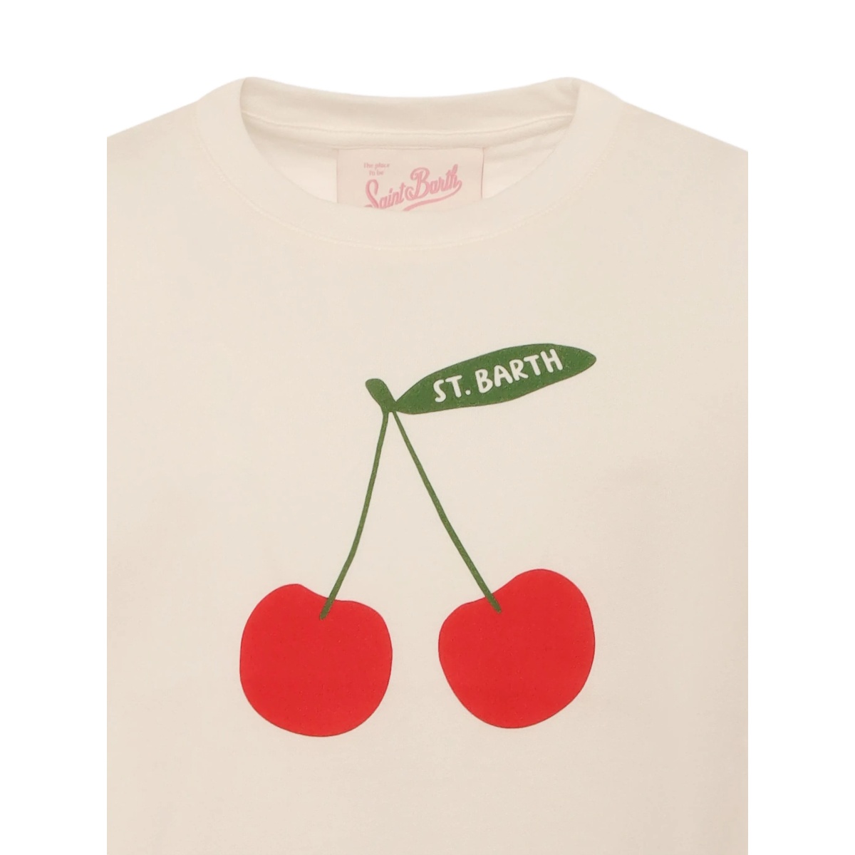 cherry-print T-shirt - Img 3