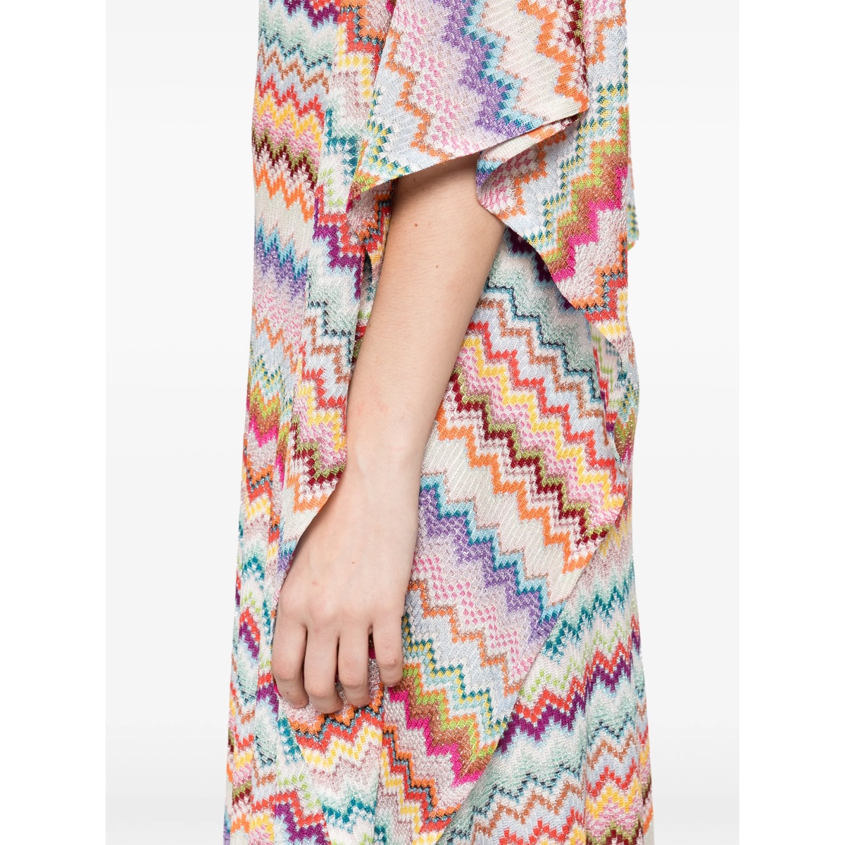chevron V-neck maxi dress - Img 5