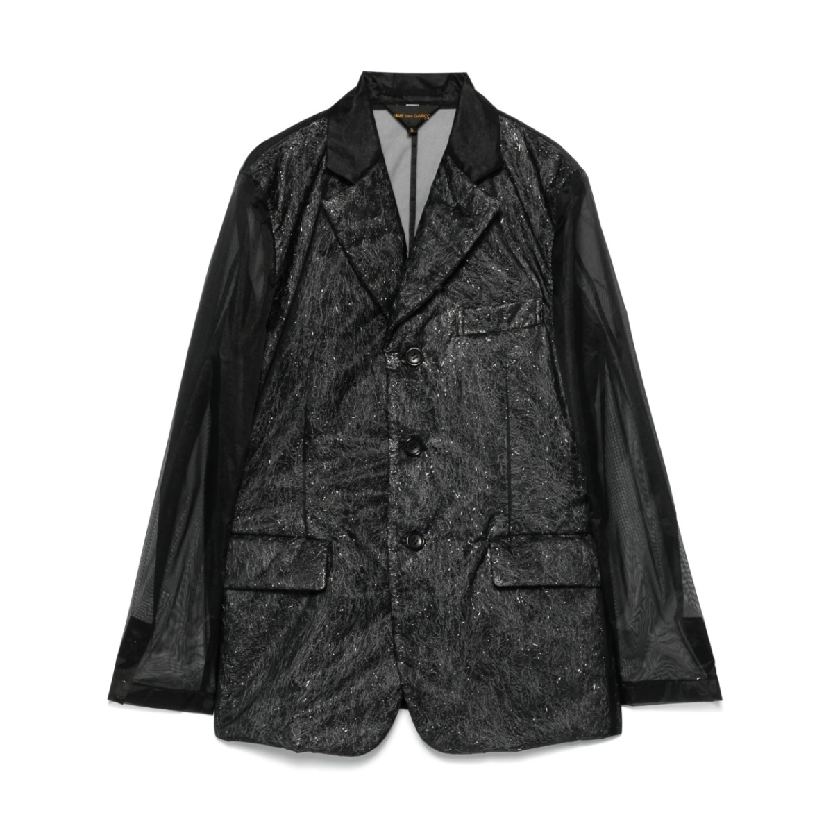 chiffon blazer