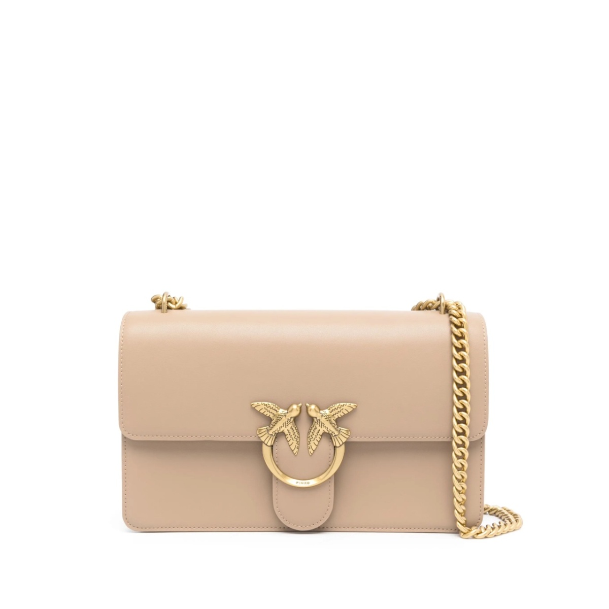 Classic Love leather shoulder bag