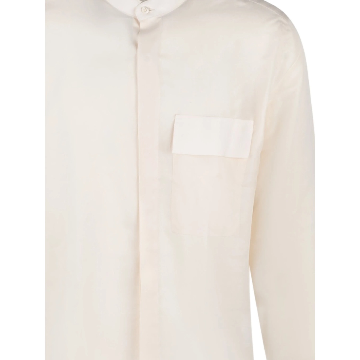 collarless shirt - Img 2