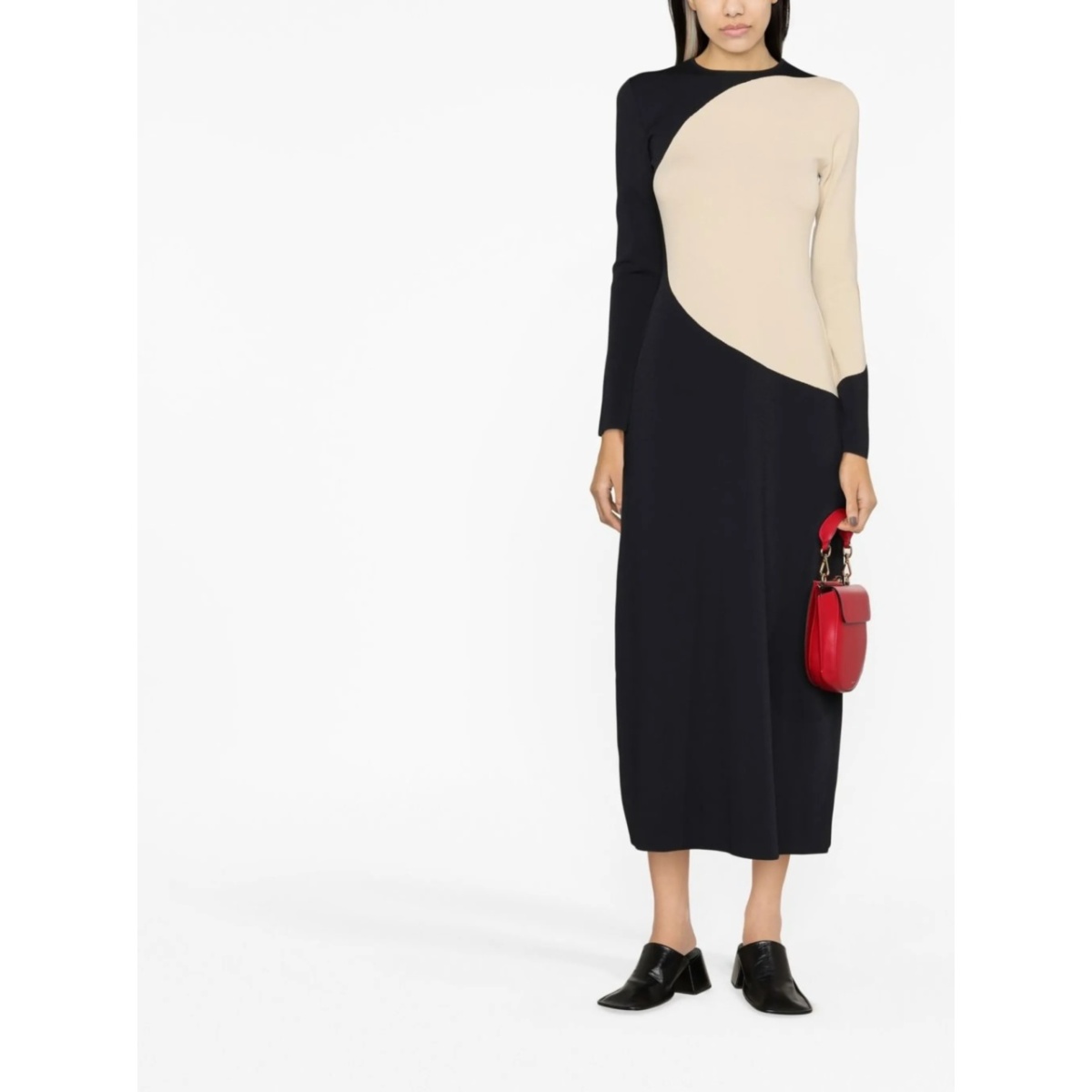 colour-block midi dress - Img 2