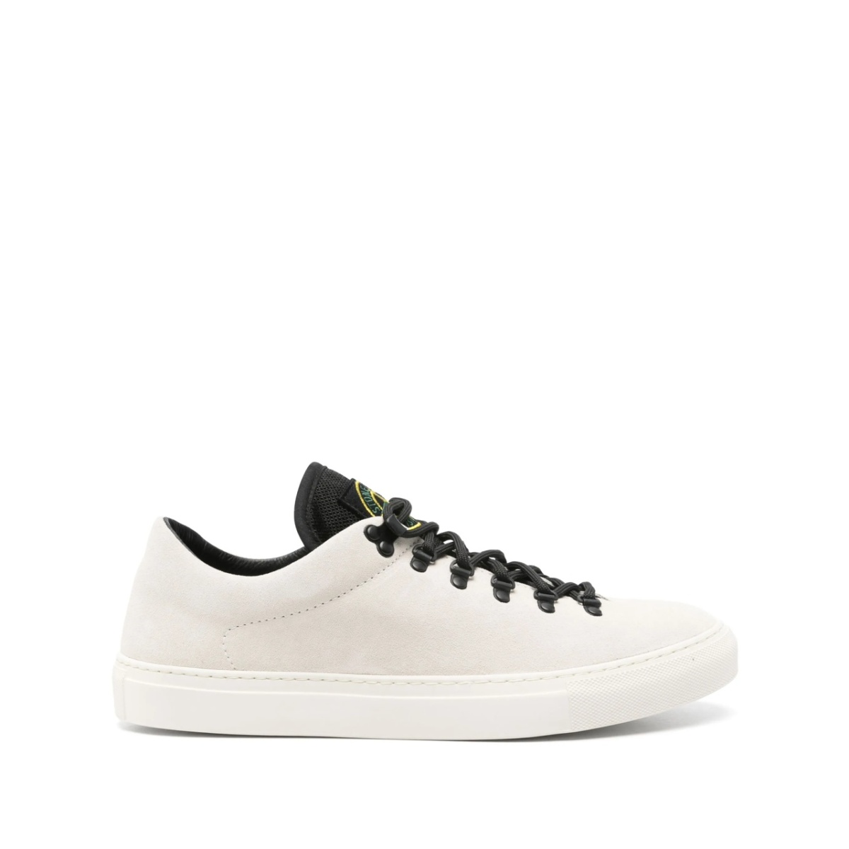 Compass-patch sneakers