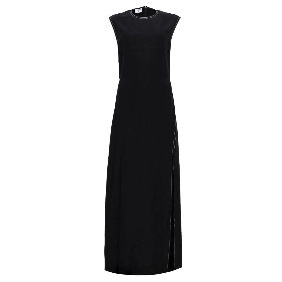 contrast stitching dress - Img 2