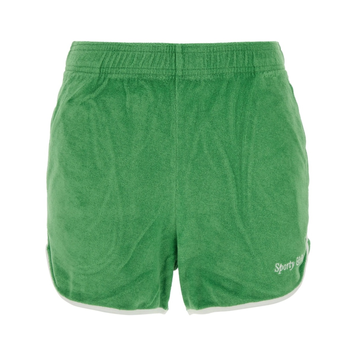contrasting-trim shorts
