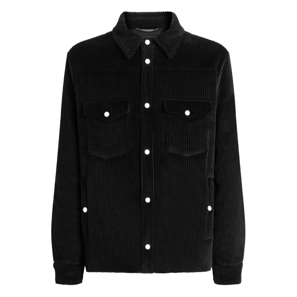 corduroy flap-pocket jacket