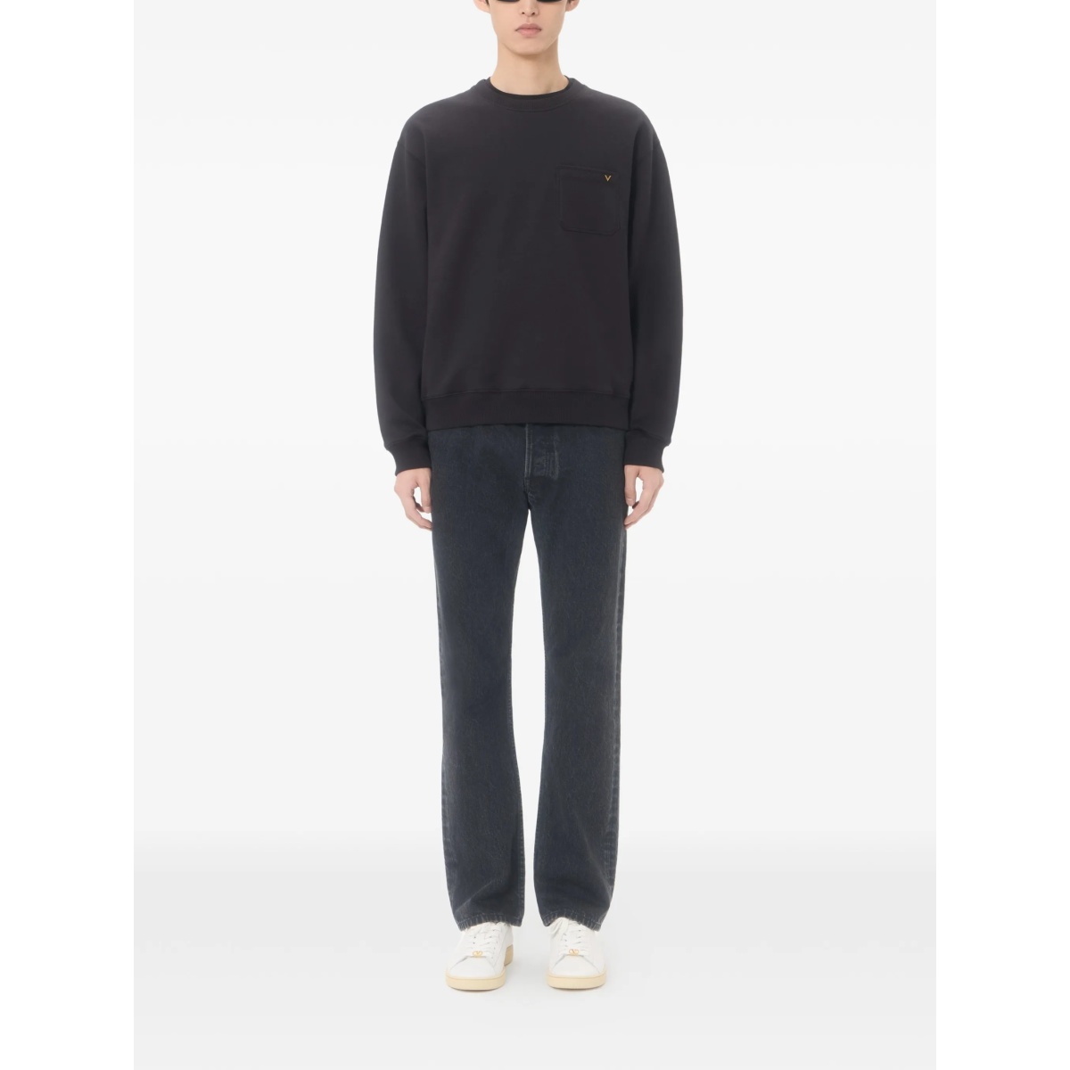 cotton sweatshirt with VGold - Img 2