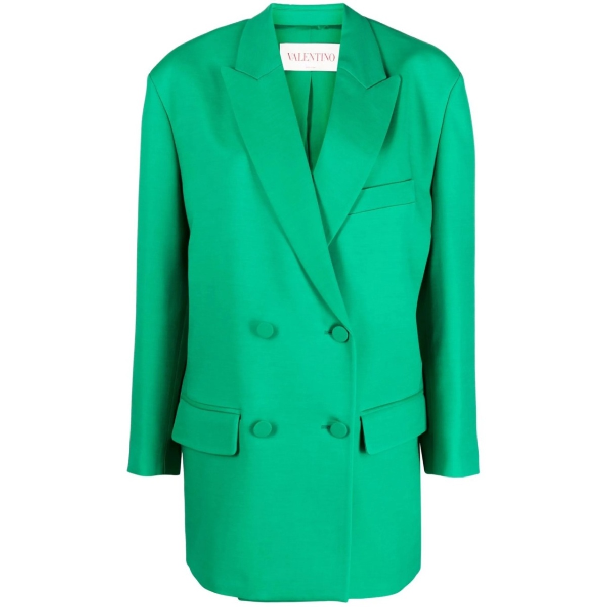 Crepe Couture double-breasted blazer