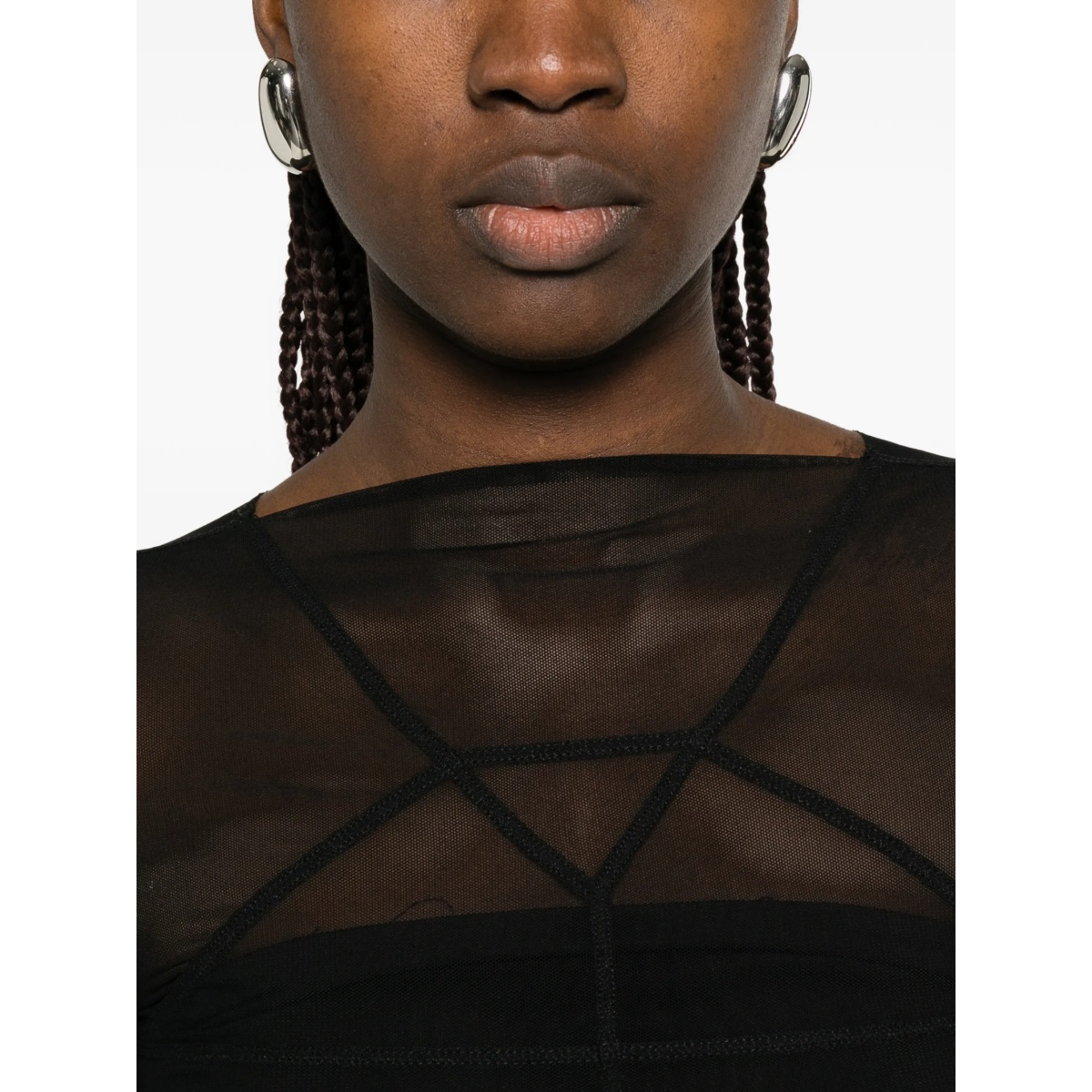 crew-neck maxi dress - Img 5