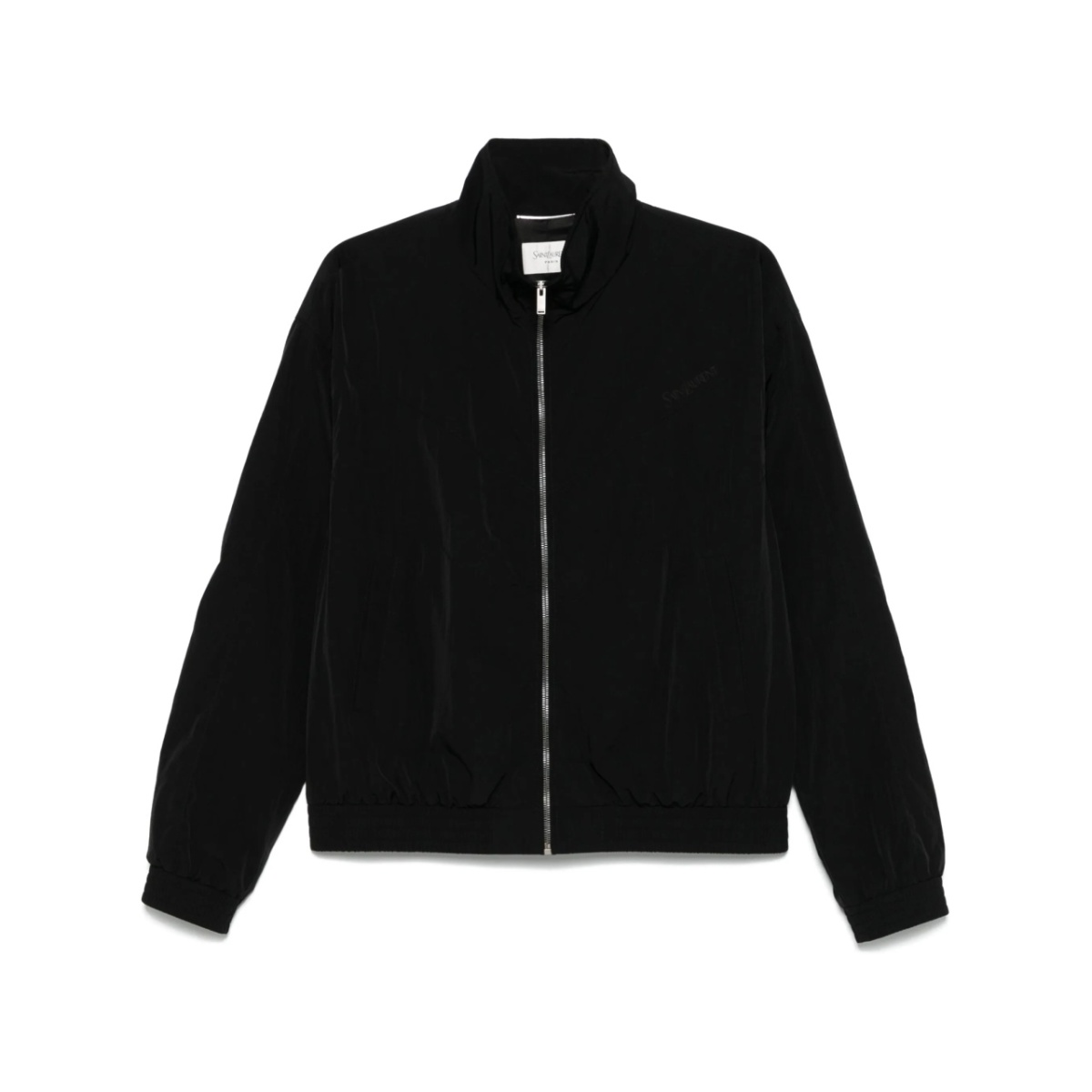 crinckled blouson jacket