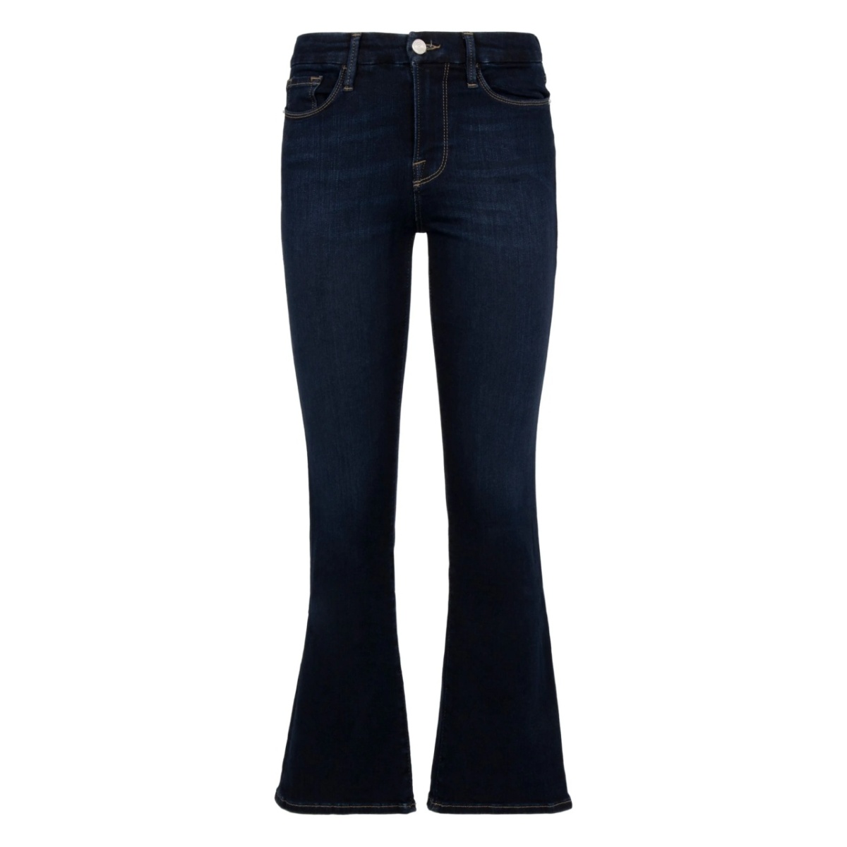 cropped flared jeans