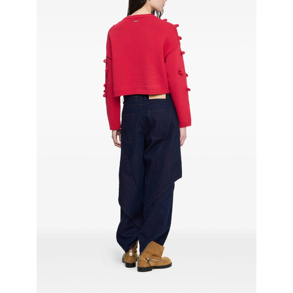 cropped loop jumper - Img 3