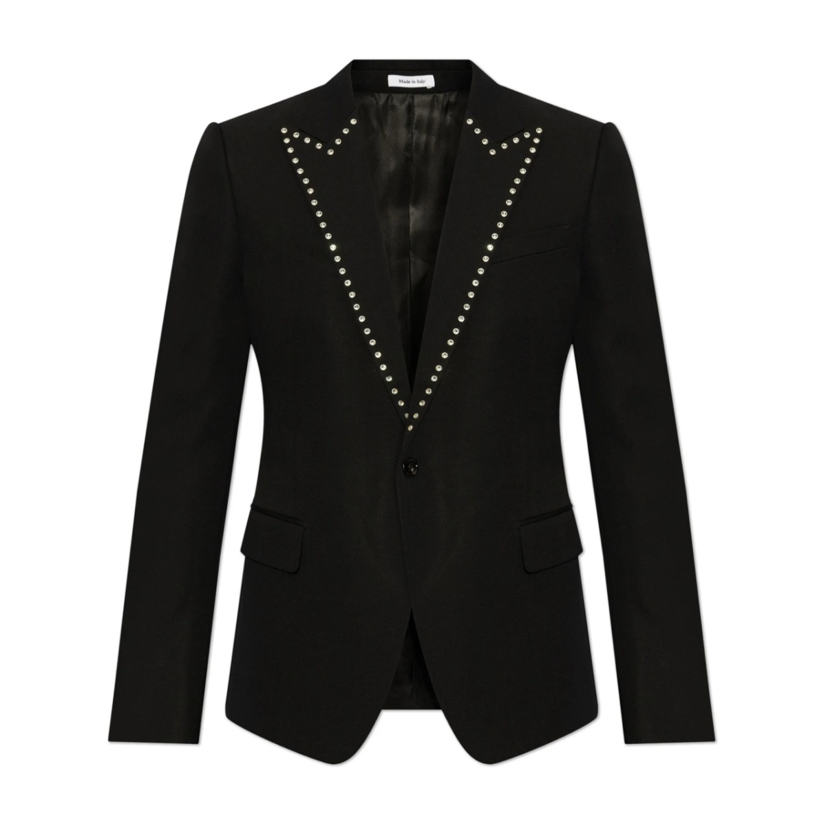 crystal-embellished blazer
