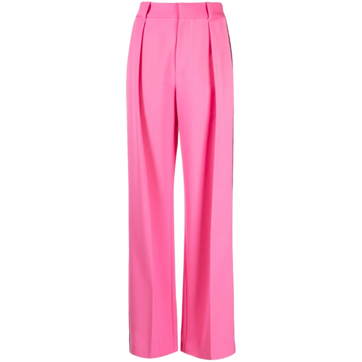 crystal-embellished palazzo trousers