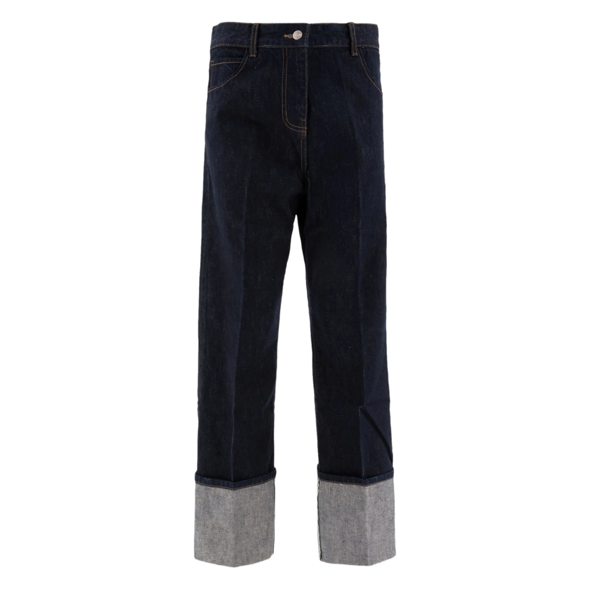 cuffed jeans