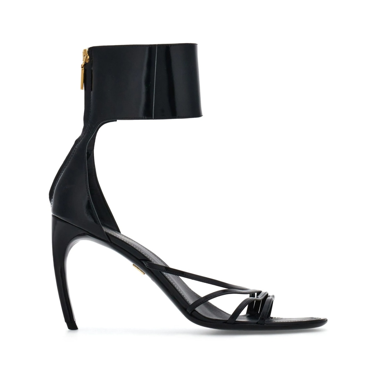 curved-heel sandals
