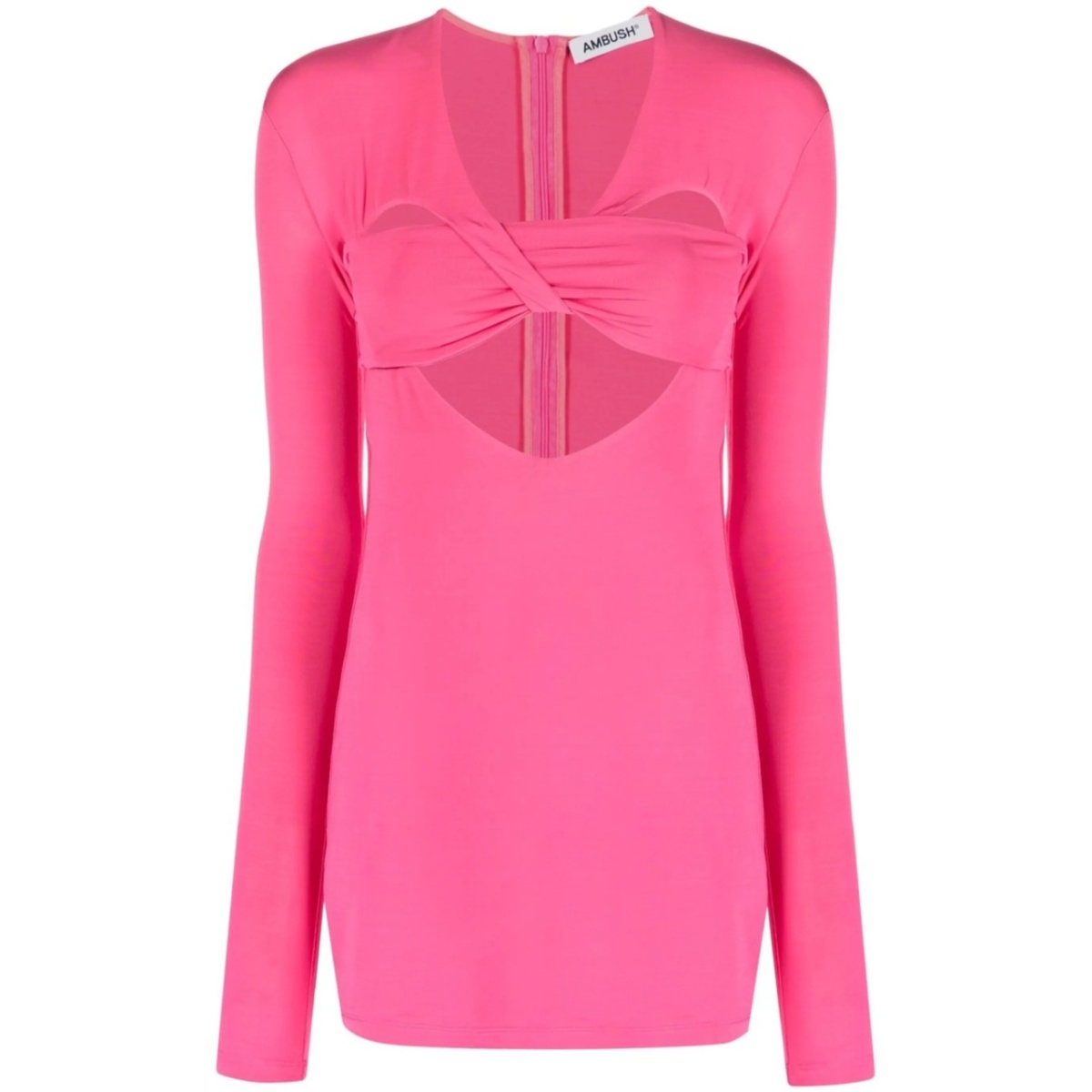 cut-out detailing dress