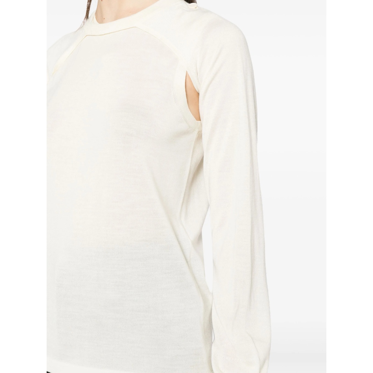 cut-out layered jumper - Img 5