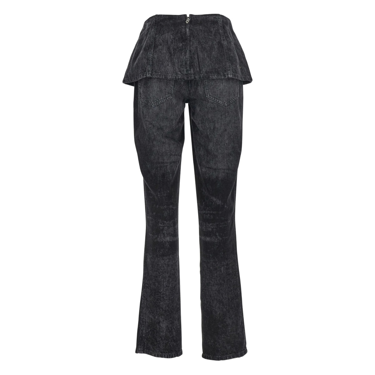 D-Hourijan-Fsh2 peplum-waist jeans - Img 2