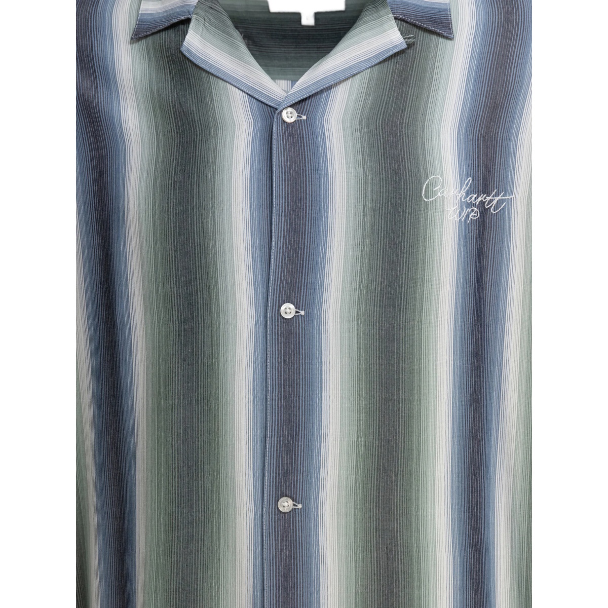 Dashner striped embroidered-logo shirt - Img 3