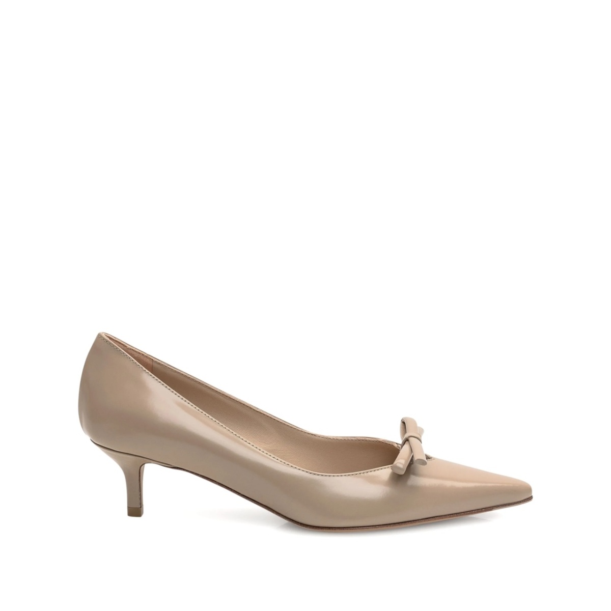 David leather pumps